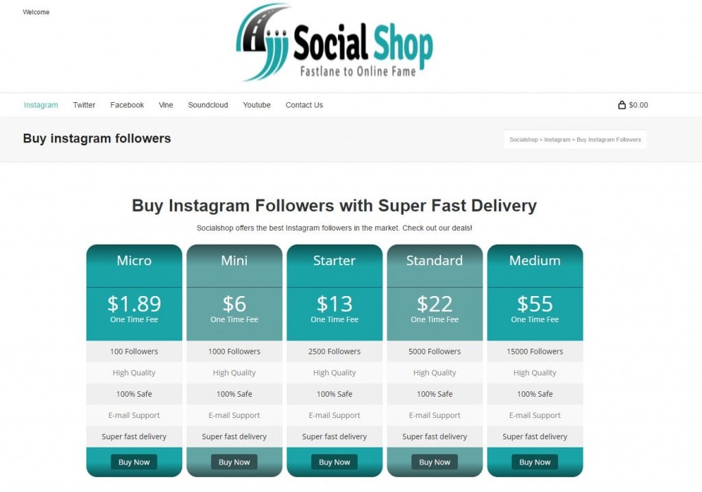 instagram køb followers