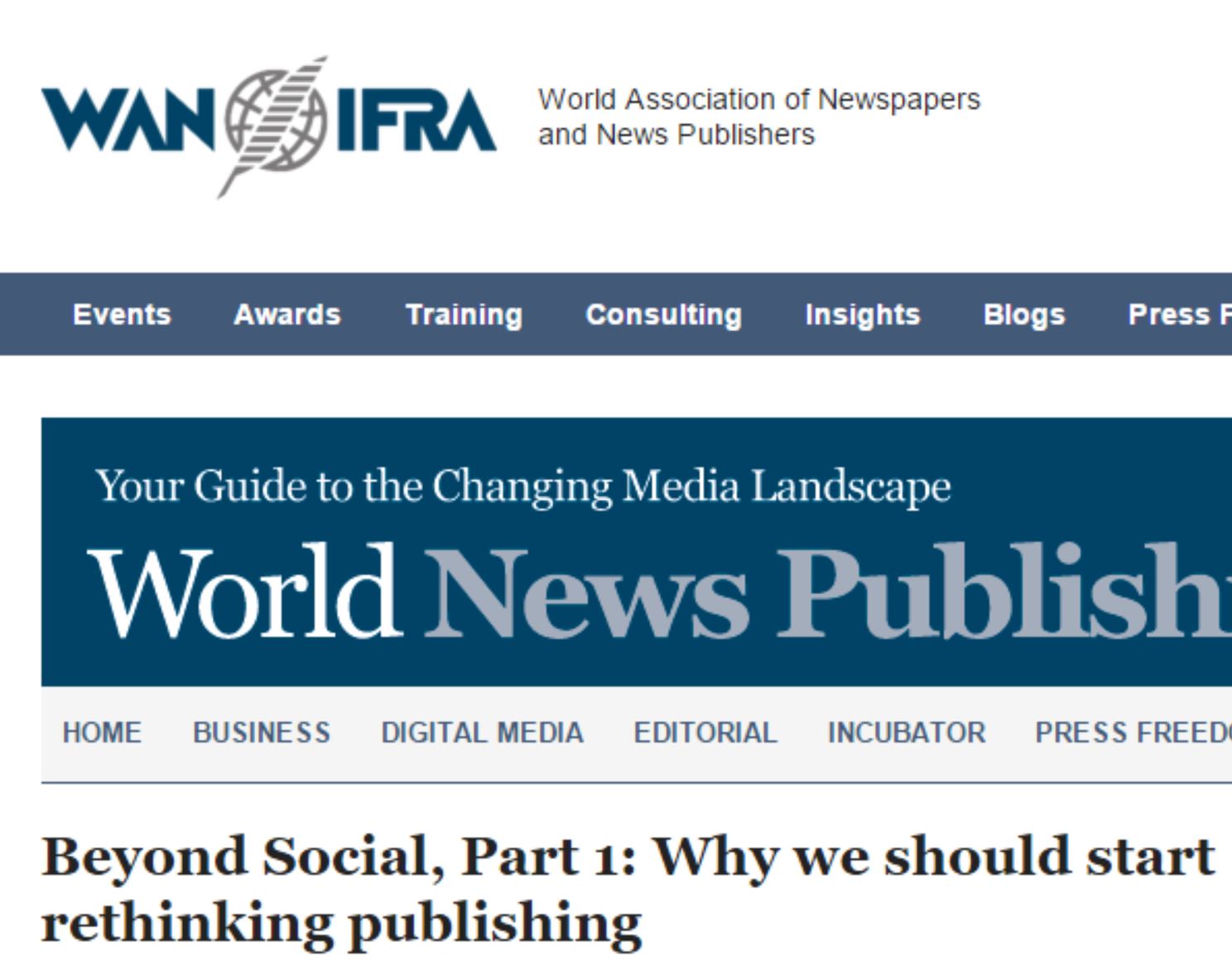 Why we should start rethinking publishing