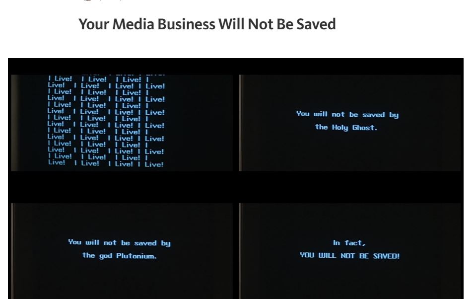 Dit medie bliver ikke reddet
